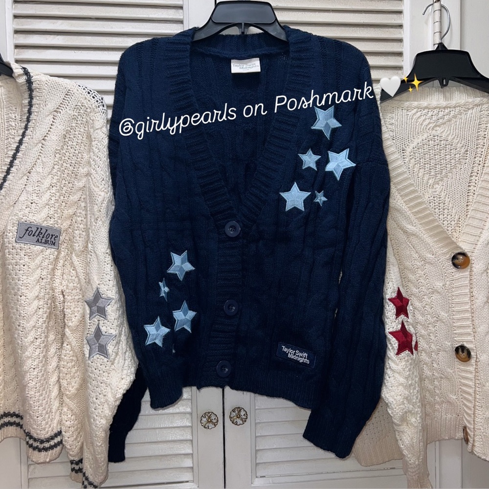 Official Taylor Swift Midnights Cardigan NEW